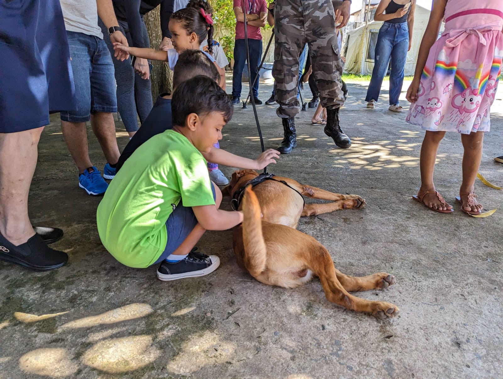 Cães Terapeutas do Bope: Projeto 'Melhor Amigo' Leva Estímulo e Afeto a Crianças Autistas no Amapá